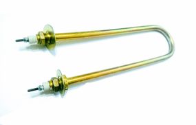 Тен оцинкований 2000w D 10 штуцер м14 водяний дугоподібний Вінниця