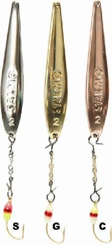 Зимова блешня Salmo Lucky John S-2-Z з ланцюжком і крючком (82751-C)