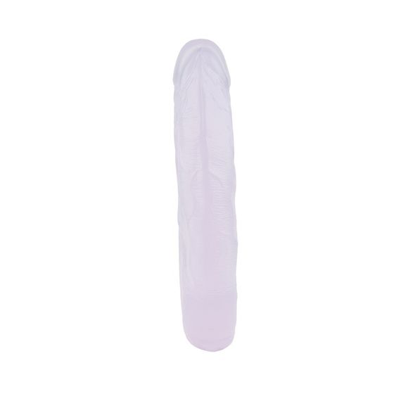 Фалоімітатор подвійний реалістичний Chisa Hi-Rubber 14, прозорий Sex Aura | Зображення 3