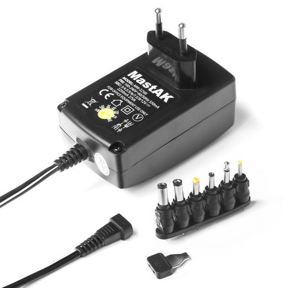 Універсальний блок живлення MastAK MW-2250i (3v-12v 2250mA) | Зображення 1