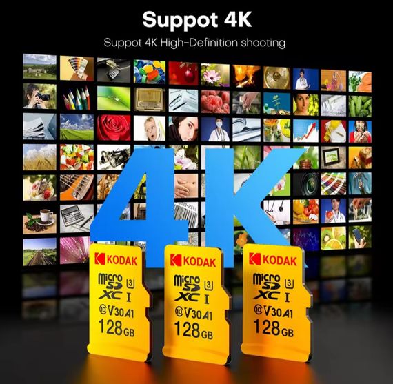 Картка пам'яті Kodak Ultra, карта Micro SD Class 10, 128GB. | Зображення 4