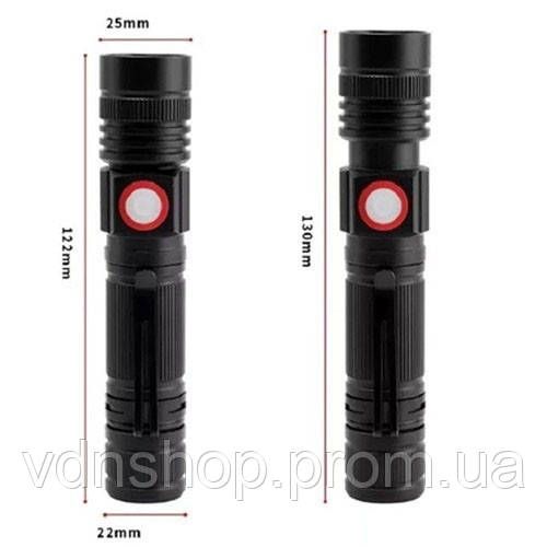 Фонарь для домашних нужд BL-502 T6+COB, Тактический сверхъяркий светодиодный фонарь MO-46 | Зображення 1