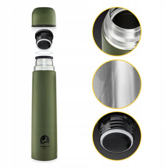 Термос Mountain Goat 1 л Navy Green (P-5907739315779) | Зображення 3