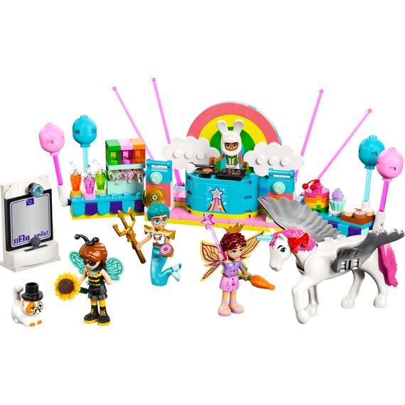 Конструктор LEGO Friends Костюмована вечірка з єдинорогом та феєю (42661) | Зображення 1