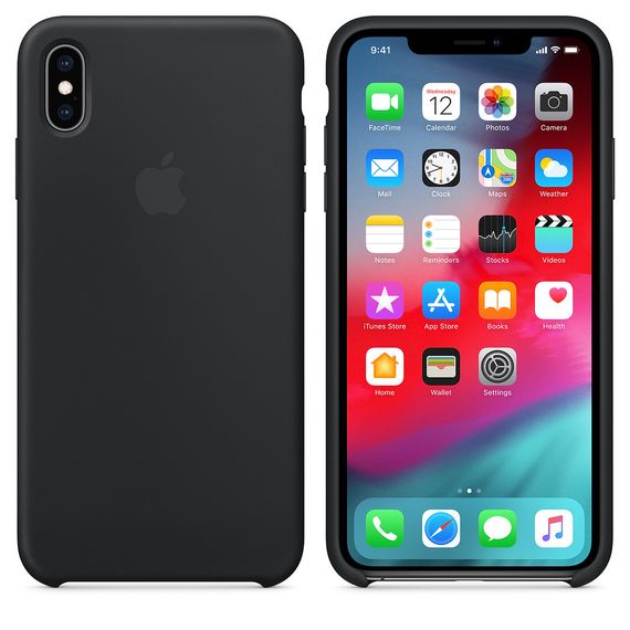 Чехол Apple Silicone Case для iPhone X/Xs Black | Зображення 2