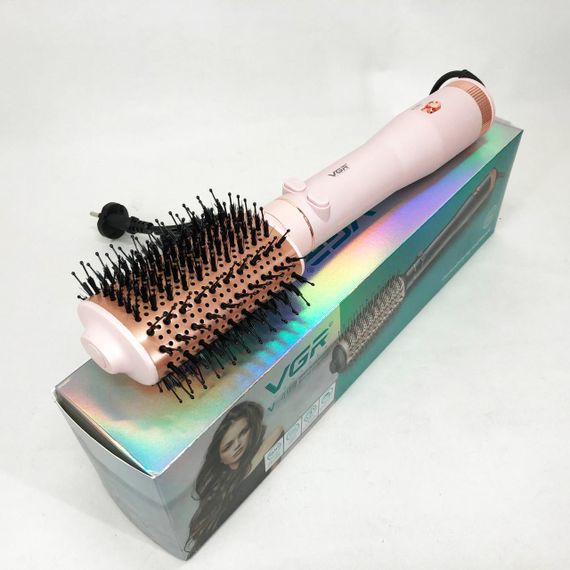 Фен с насадкой брашинг VGR V-494 800 Вт, Фен с насадкой для прикорневого объема, Фен-расческа для сушки BH-82 | Зображення 1