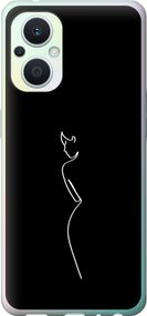 Чехол на Oppo Reno8 Lite Силуэт1 "4590u-2755-17620"
