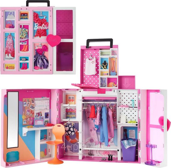 Ігровий набір Барбі Двоповерхова шафа Мрії для ляльки Mattel Barbie Dream Closet Playset | Зображення 2