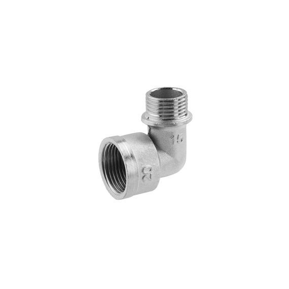 Угольник переходной усиленный LexLine 3/4"х1/2" ВЗ никелированный НК0104-В