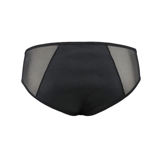 Чоловічі сліпи на блискавці Passion Slip Timmy S/M, чорні, екошкіра, сітка | Зображення 5
