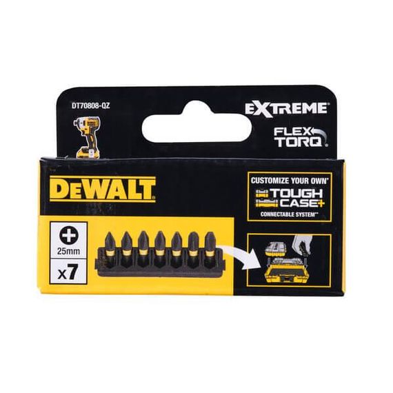 Касета з бітами FlexTorq 8шт DeWALT DT70808 | Зображення 1