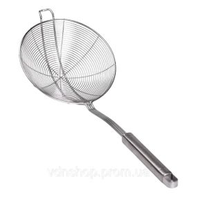 Шумівка з нержавіючої сталі з ручкою Ø 14 см для фритюру HP-19-16-14CM