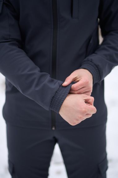 Куртка чоловіча soft shell Intruder сіра | Зображення 6