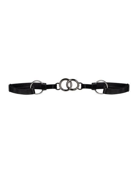 Наручники Obsessive Glandez Черные One Size | Зображення 6