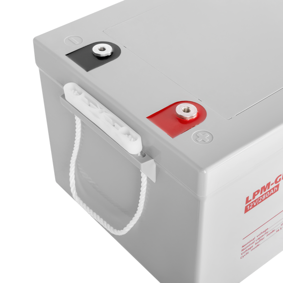 Акумулятор гелевий 12V, 65 Ah, довге автономне живлення, LPM, LPM-GL (345612149_21785) | Зображення 6