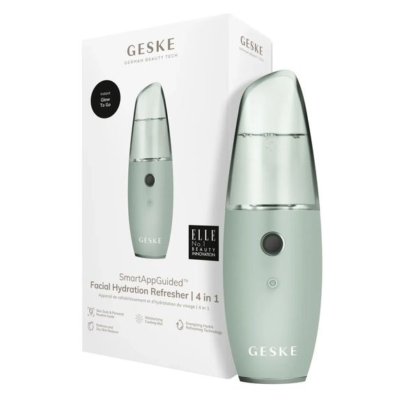 Зволожувач для шкіри обличчя GESKE Facial Hydration Refresher 4 in 1 gray, Зелений