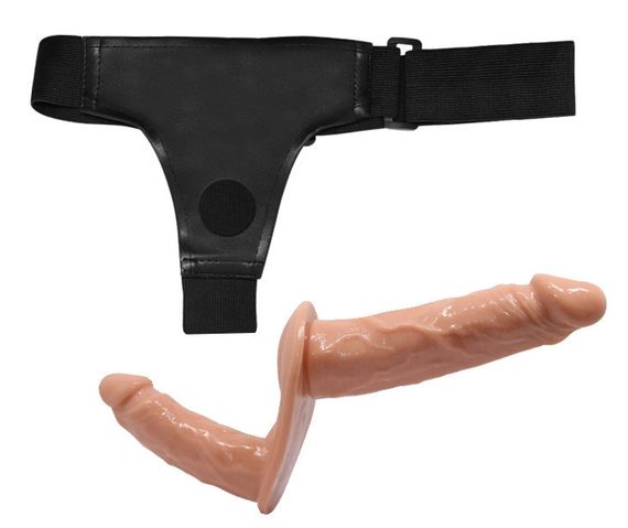 Страпон с двумя насадками BAILE - DOUBLE DILDOS Strap On, BW-022077 Sex Aura | Зображення 5
