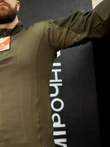 Тактичний Військовий Убакс Олива 4.5.0 Покращений Olive Under Body Armor Combat Shirt | Зображення 8
