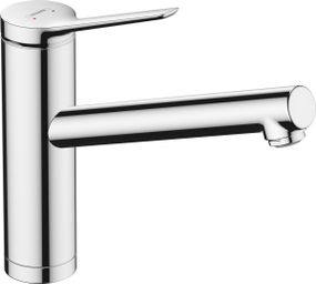 Змішувач для кухні Hansgrohe Zesis M33, довж.виливу - 220мм, поворотний, 1важіль, KM150TiltFunction, хром (74805000)