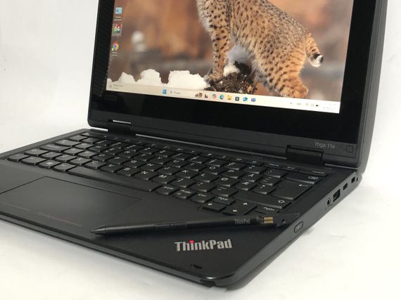 Нетбук-трансформер Б-клас Lenovo ThinkPad Yoga 11e G5 / 11.6" (1366x768) IPS Touch / Intel Celeron N4100 (4 ядра по 1.1 - 2.4 GHz) / 8 GB DDR4 / 128 GB SSD / Intel UHD Graphics 600 / WebCam / Win 11 Pro б/в | Зображення 8