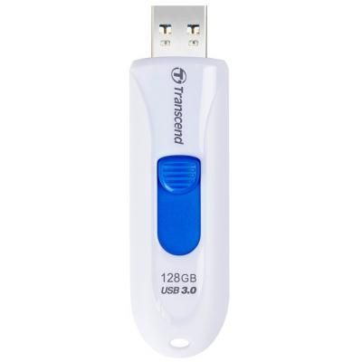 USB флеш накопичувач Transcend 128GB JetFlash 790 White USB 3.0 (TS128GJF790W) | Зображення 2