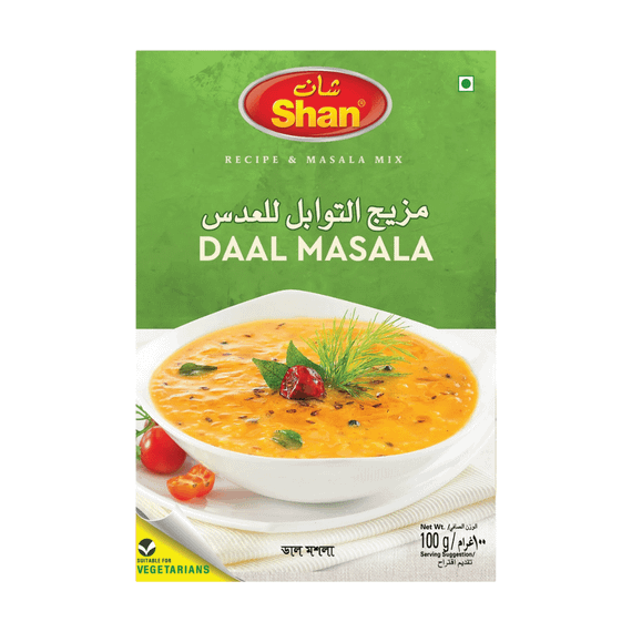 Суміш спецій для бобових  Dal Masala 100г Shan 788821069016