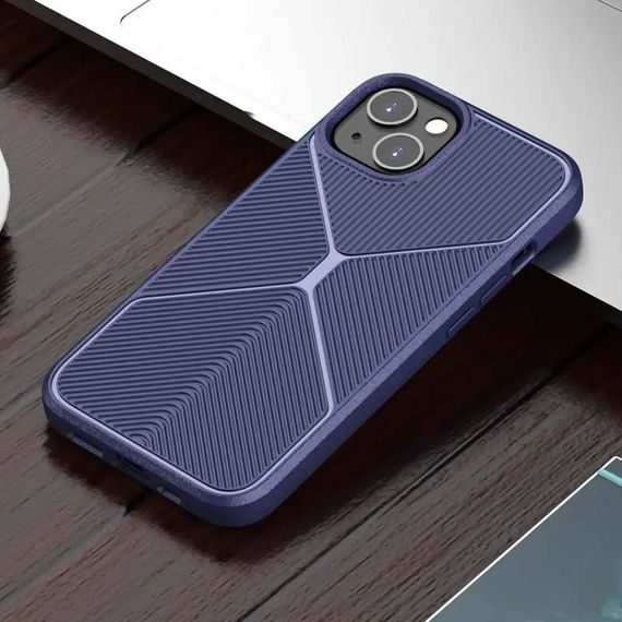 Чехол TPU BlackWood для Apple iPhone 14 (6.1") Синий | Зображення 1