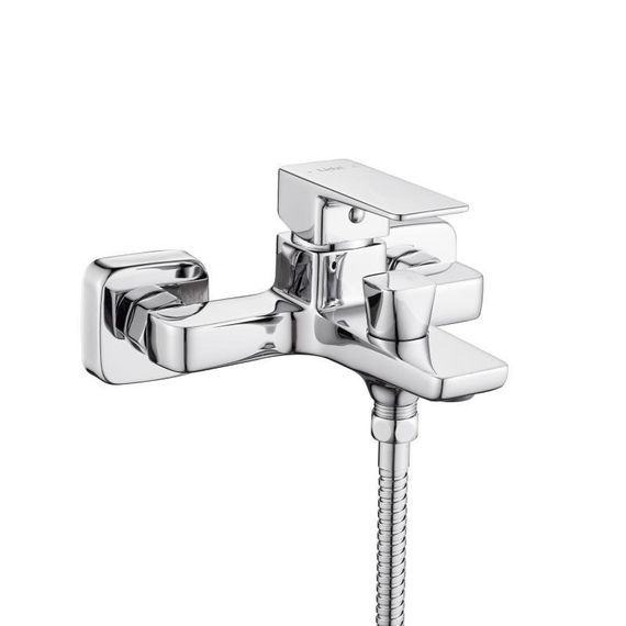 Смеситель латунный для ванны Lidz Orion 006 (c душевым гарнитуром) (k35) LDORI006CRM48093 Chrome | Зображення 3