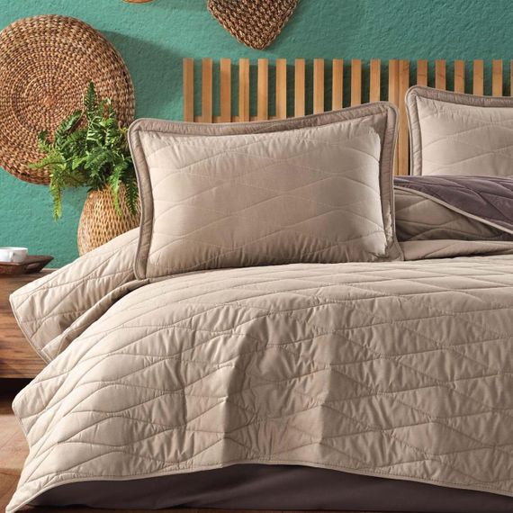 Покрывало Clasy 180 x 240 см Lorna Bej | Зображення 1