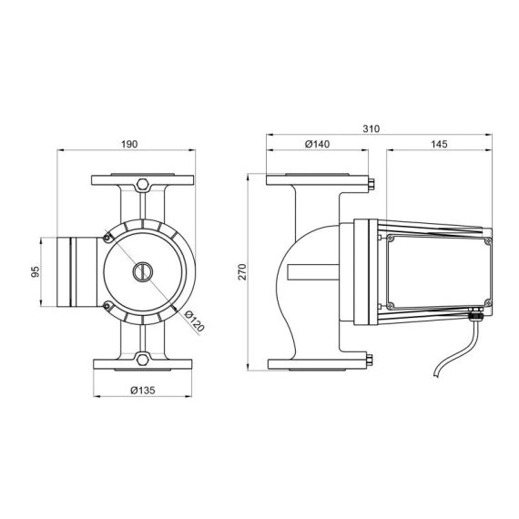 Насос циркуляційний Thermo Alliance LPA50-10-700 | Зображення 1