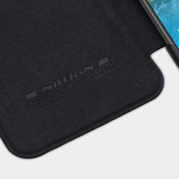Кожаный чехол (книжка) Nillkin Qin Series для Huawei P40 | Зображення 3