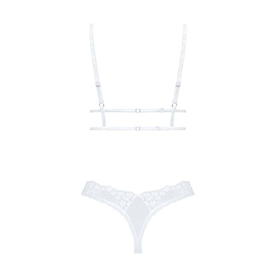 Еротичний комплект Obsessive Heavenlly 2-pcs set XS/S, бюстгальтер і танга | Зображення 3