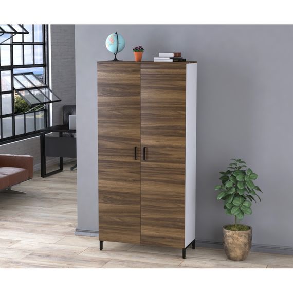 Шкаф офисный Loft Design LT-900-1900 белый дуб палена | Зображення 2