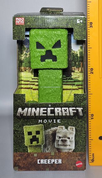 Велика 30см ігрова фігурка Кріпера Оригінал Mattel Minecraft | Зображення 6