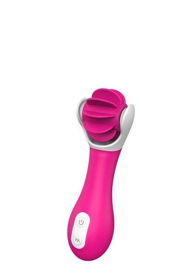 Вібратор для клітора з системою Dream Toys, що обертається, рожевий Sex Aura