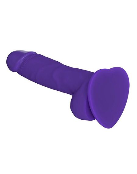 Реалистичный фаллоимитатор Strap-On-Me SOFT REALISTIC DILDO Violet - Size M sexstyle | Зображення 2