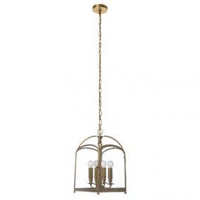 Люстра подвесная лофт E14 PB (BKL-563S/4)