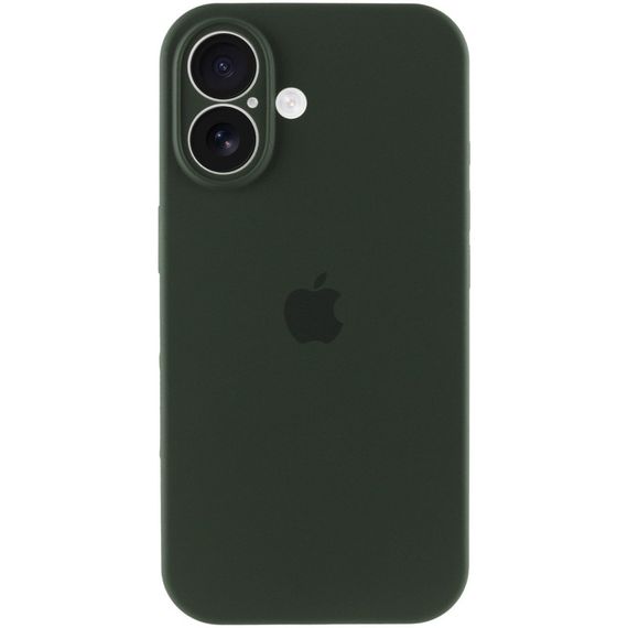 Чохол Silicone Case Full Camera Protective (AA) для Apple iPhone 16 Plus (6.7") Зелений / Cyprus Green | Зображення 4