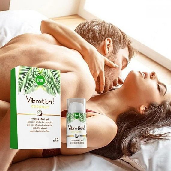 Рідкий вібратор Intt Vibration Coconut NEW 100% Vegan 15 мл | Зображення 2