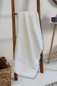 Полотенце махровое SB-5 Kayra 70x140 см. белый