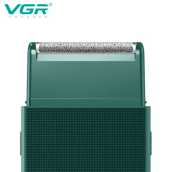 Електробритва VGR V-376 GREEN шейвер, Професійний шейвер-електробритва, Портативна бритва | Зображення 4