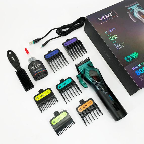 Акумуляторна машинка для стрижки VGR V-271 | Зображення 9