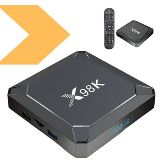 Смарт ТВ приставка X98K 4/32 Гб Android 13 - Для розумного телевізора від XPRO (46145-X98K_1154) | Зображення 8
