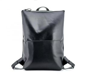 Шкіряний рюкзак Skin and Skin Flatrock L Чорний (BP09BL-L)