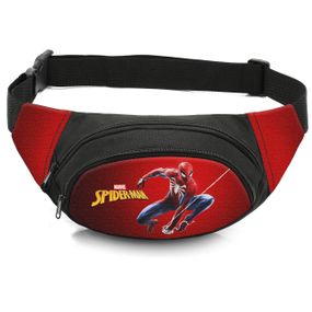 Сумка-бананка детская с принтом Человек-паук поясная сумка для мальчика (4677)