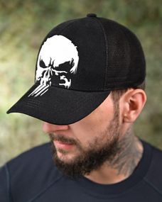 Бейсболка каратель сетка ПП7538