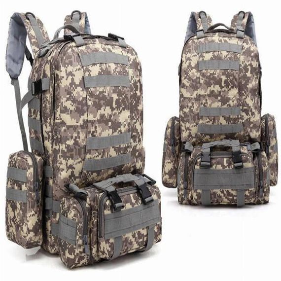 Тактический военный рюкзак 4 в 1 КАМУФЛЯЖ