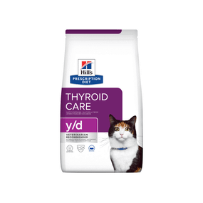 Hill’s Prescription Diet y/d Thyroid Care Сухий корм для підтримки здоров’я щитоподібної залози, 3 кг
