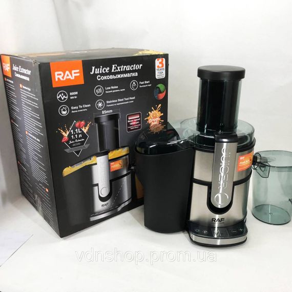 Соковыжималка профи, Сокоотжимной аппарат, Шнековая соковыжималка сок из моркови Мощная DY-11 | Зображення 1