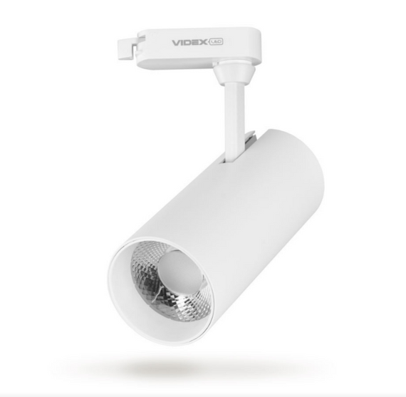 LED Світильник трековий 20W 4100К 220V білий VL-TR04-204W Videx | Зображення 1